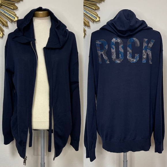 Zadig & Voltaire Sixtine Camo Rock Strass Wool Jacket - Picture 3 of 14